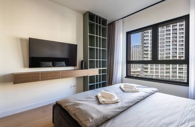 Rental of a new 2-room apartment, 57 m², BW King’s Park, Belgrade Waterfront, Belgrade, Serbia